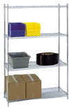 Chicago chrome wire shelving